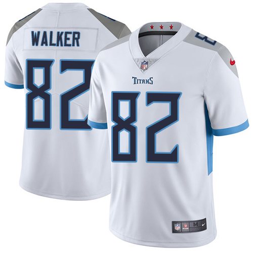 Nike Men & Women & Youth Titans 82 Delanie Walker White New 2018 NFL Vapor Untouchable Limited Jersey,We sell and wholesale Nike Men & Women & Youth Titans 82 Delanie Walker White New 2018 NFL Vapor Untouchable Limited Jersey on line form chian!